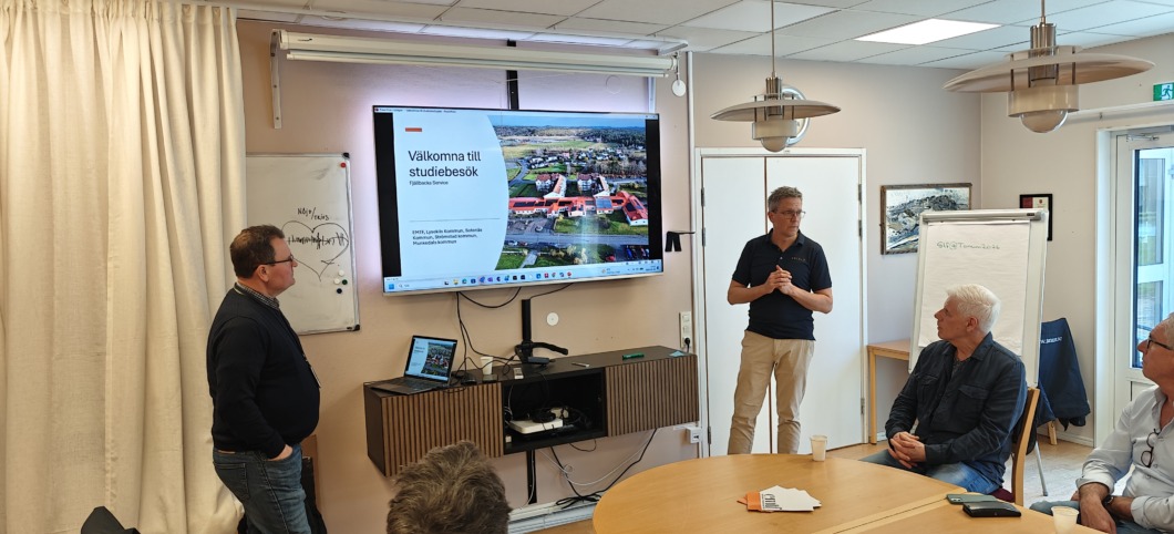 Studiebesök på Fjällbacka service, Tanums Kommun